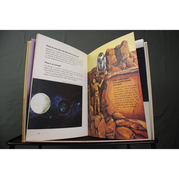 Star Wars Question and Answer Book About Space HC (1979) - Picture 6 of 6